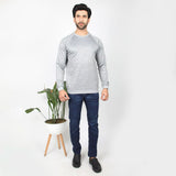 Men's Full Sleeve Sweat Shirt - Grey, Men's Sweater & Sweat Shirts, Chase Value, Chase Value