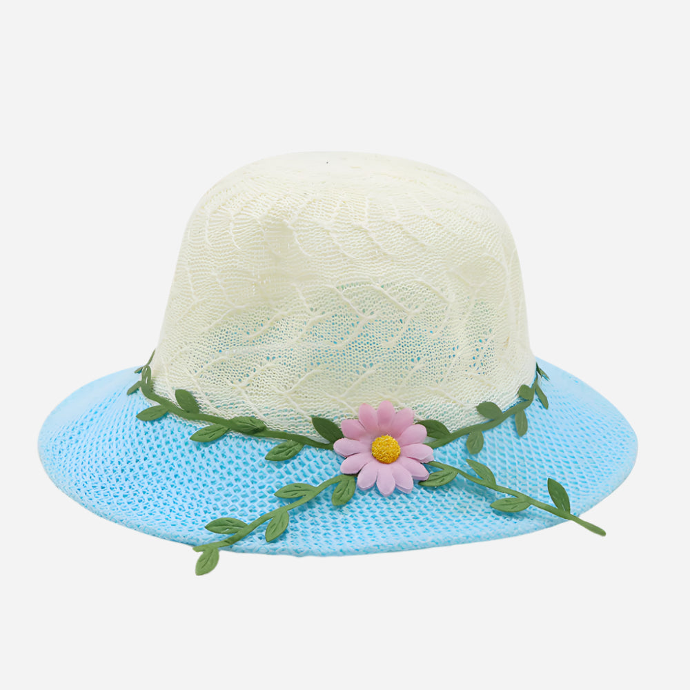 Girls Fancy Hat - Fawn Blue, Girls Caps & Hats, Chase Value, Chase Value