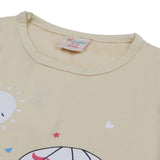 Girls Half Sleeves Suit - Fawn, Girls Suits, Chase Value, Chase Value
