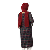 Women's Printed Lawn Kurti - Purple, Women Ready Kurtis, Chase Value, Chase Value