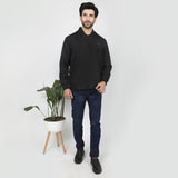 Men's Full Sleeves Jacket - Black, Men's Jackets & Hoodies, Chase Value, Chase Value