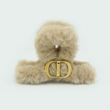 Small Furr Hair Catcher - Brown, Women Hair & Head Jewellery, Chase Value, Chase Value