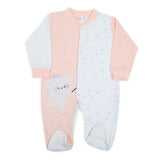 Newborn Girls Full Sleeves Romper - Pink, Newborn Girls Rompers, Chase Value, Chase Value