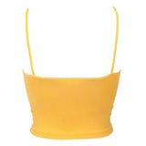 Girls Seamless Camisole - Yellow, Girls Shameez Camisole & Biddies, Chase Value, Chase Value
