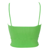 Girls Seamless Camisole - Green, Girls Shameez Camisole & Biddies, Chase Value, Chase Value