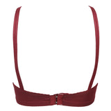 Women's Cotton Bra Lace - Maroon, Women Bras, Chase Value, Chase Value