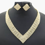Women's Jewellery Golden Set - Golden, Women Jewellery Set, Chase Value, Chase Value
