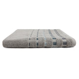 Dots Jacquard Bath Towel - Grey, Bath Towels, Chase Value, Chase Value