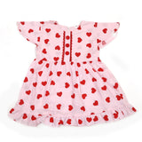 Girls Printed Frock - Pink, Girls Frocks, Chase Value, Chase Value