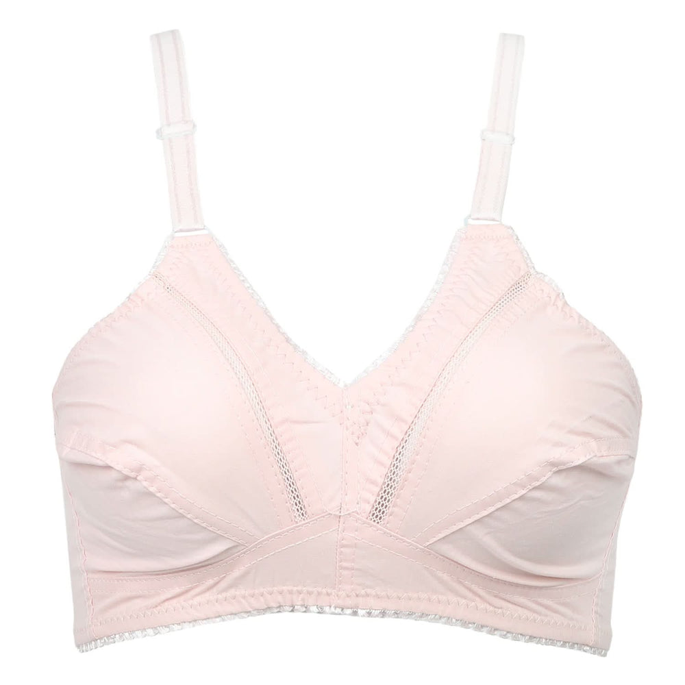 Women's Cotton Bra Jali - Pink, Women Bras, Chase Value, Chase Value