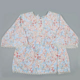 Girls Lace Frock - Peach, Girls Frocks, Chase Value, Chase Value