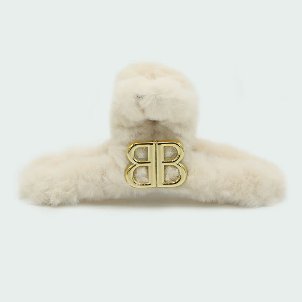 Large Furr Hair Catcher - Light Brown, Women Hair & Head Jewellery, Chase Value, Chase Value