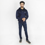 Men's Full Sleeves Jacket - Navy Blue, Men's Jackets & Hoodies, Chase Value, Chase Value