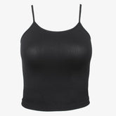 Girls Seamless Camisole - Black, Girls Shameez Camisole & Biddies, Chase Value, Chase Value