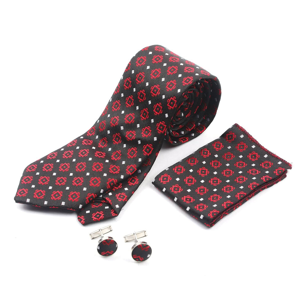 Men's Neck Tie Box - Maroon, Men's Tie, Chase Value, Chase Value