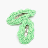 Women's Hair Pin Tik Tik Pack of 2 - Green, Women Hair & Head Jewellery, Chase Value, Chase Value