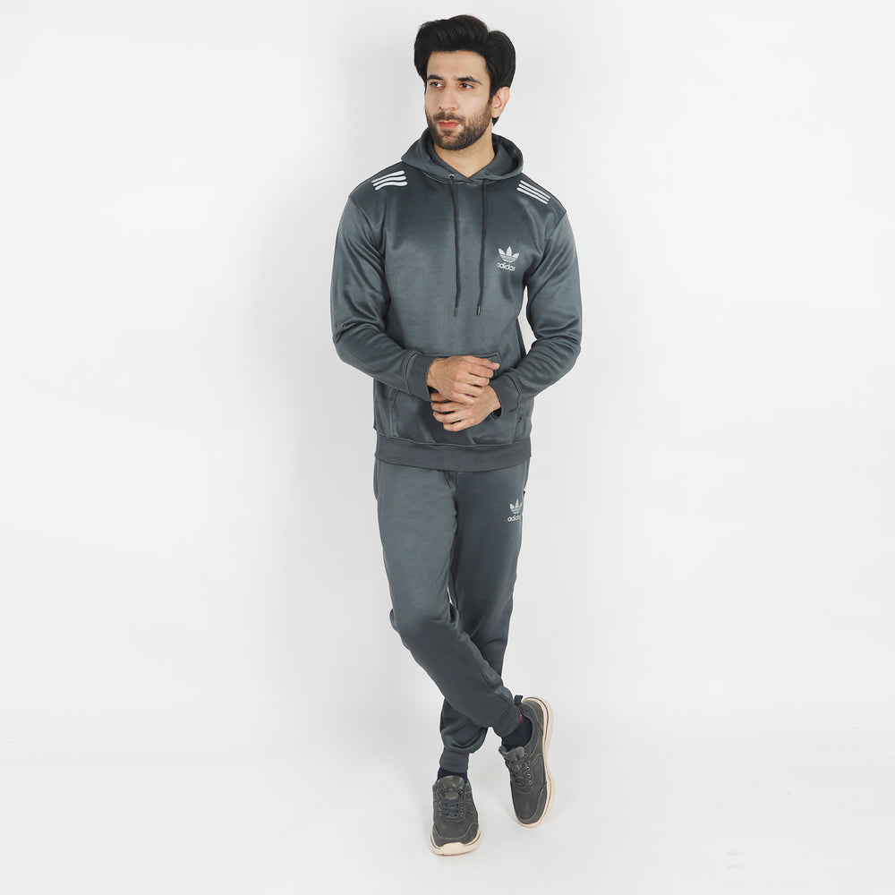 Men's Full Sleeves Track Suit - Dark Grey, Men's Track Suits, Chase Value, Chase Value
