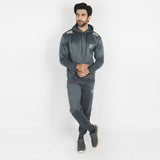 Men's Full Sleeves Track Suit - Dark Grey, Men's Track Suits, Chase Value, Chase Value