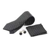Men's Neck Tie Box - Black & White, Men's Tie, Chase Value, Chase Value