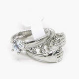 Women's Ring Pack of 3 - Silver, Women Finger Rings, Chase Value, Chase Value