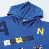 Boys Hooded T-Shirt - Blue, Boys T-Shirts, Chase Value, Chase Value