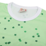 Valuables Newborn Girls Independence Day T-Shirt - Green, Newborn Girls T-Shirts, Chase Value, Chase Value
