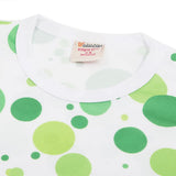Valuables Newborn Girls Independence Day T-Shirt - White & Green, Newborn Girls T-Shirts, Chase Value, Chase Value