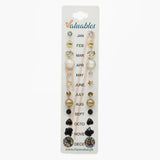 Girls Top Card Pack of 12 - Multi Color, Girls Earrings & Tops, Chase Value, Chase Value