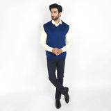 Men's Sleevesless Sweater - Royal, Men's Sweater & Sweat Shirts, Chase Value, Chase Value