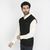 Men's Sleevesless Sweater - Black, Men's Sweater & Sweat Shirts, Chase Value, Chase Value