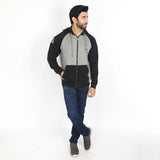 Eminent Men's Full Sleeves Jacket - Black & Grey, Men's Jackets & Hoodies, Eminent, Chase Value