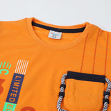 Boys Half Sleeves Suit - Orange, Boys Sets & Suits, Chase Value, Chase Value