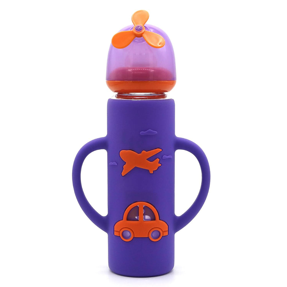 Feeder Bottle 240ml - Dark Purple, Feeding Supplies, Chase Value, Chase Value