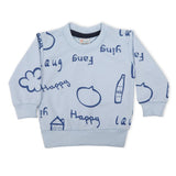 Newborn Boys Full Sleeves T-Shirt - Blue, Newborn Boys Shirts & T-Shirts, Chase Value, Chase Value
