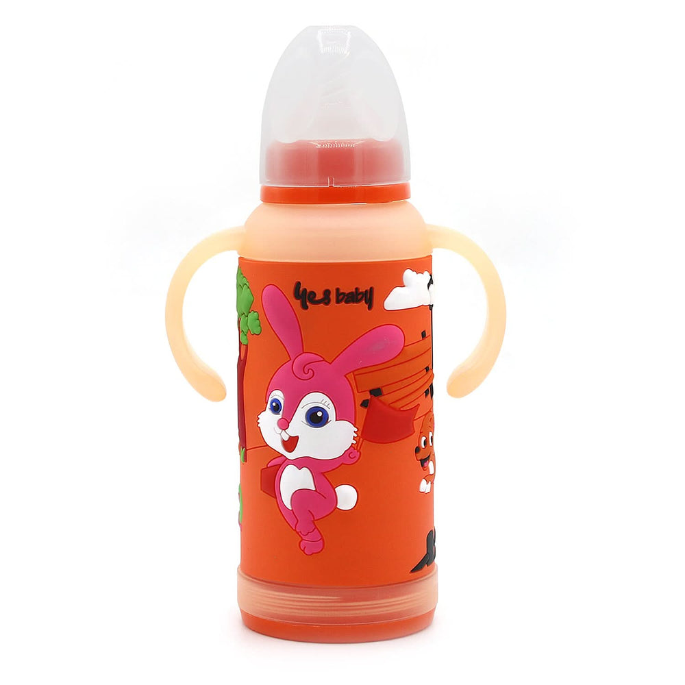 Feeder Bottle 240ml - Orange, Feeding Supplies, Chase Value, Chase Value
