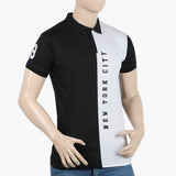 Men's Half Sleeves Polo T-Shirt - Black, Men's T-Shirts & Polos, Chase Value, Chase Value