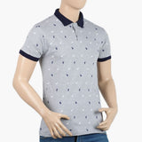 Men's Half Sleeves Polo T-Shirt - Light Grey, Men's T-Shirts & Polos, Chase Value, Chase Value
