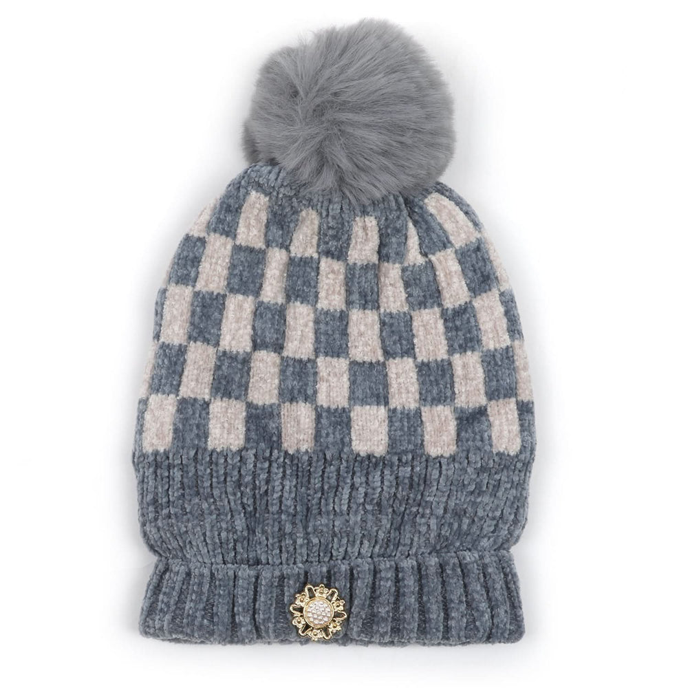 Kids Woolen Cap - Grey, Boys Caps & Gloves, Chase Value, Chase Value