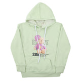 Girls Full Sleeves Hoodie T-Shirt - Light Green, Girls Hoodies & Sweat Shirts, Chase Value, Chase Value