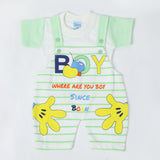 Newborn Boys Romper - Green, Newborn Boys Rompers, Chase Value, Chase Value