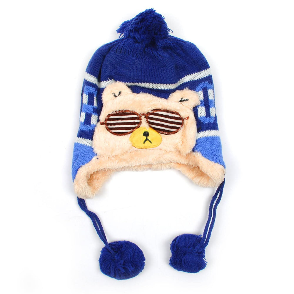 Kids Woolen Cap - Blue, Boys Caps & Gloves, Chase Value, Chase Value