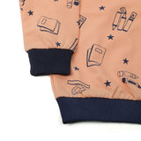 Girls Full Sleeves Hoodie T-Shirt - Peach, Girls Hoodies & Sweat Shirts, Chase Value, Chase Value