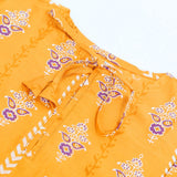 Girls Stitched Shalwar Suit - Golden, Girls Shalwar Kameez, Chase Value, Chase Value