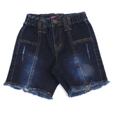 Eminent Girls Denim Short - Navy Blue, Girls Shorts Skirts, Eminent, Chase Value