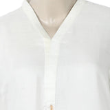 Women's Dyed Solid Co-Ord Set - White, Women Co-Ord Set, Chase Value, Chase Value