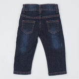 Newborn Girls Denim Pant - Dark Blue, Newborn Girls Shorts Skirts & Pants, Chase Value, Chase Value