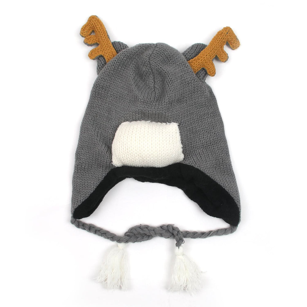Kids Woolen Cap - Grey, Boys Caps & Gloves, Chase Value, Chase Value