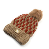 Kids Woolen Cap - Light Brown, Boys Caps & Gloves, Chase Value, Chase Value