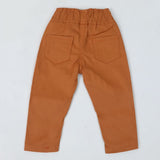 Newborn Girls Cotton Pant - Mustard, Newborn Girls Shorts Skirts & Pants, Chase Value, Chase Value