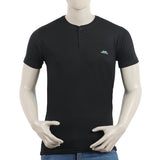Eminent Men's Round Neck Half Sleeves T-Shirt - Black, Men's T-Shirts & Polos, Eminent, Chase Value